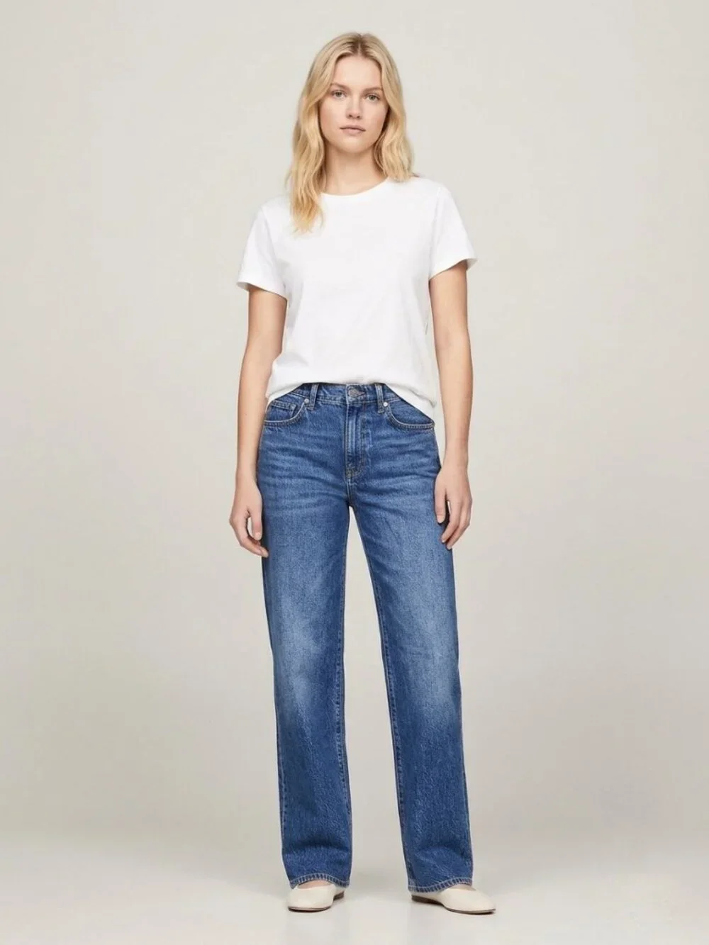 2/$30 J. Crew Petite Full-Length Slim-Wide Jean 28P #A3144